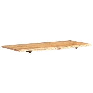 Blat lavoar de baie, 120 x 55 x 2,5 cm, lemn masiv de acacia - Img 7
