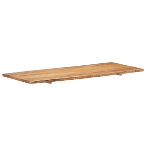 Blat lavoar de baie, 140 x 55 x 2,5 cm, lemn masiv de acacia - Img 8