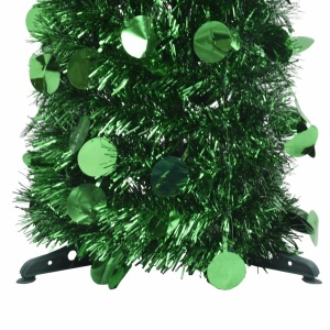 Brad de Crăciun artificial tip pop-up, verde, 120 cm, PET - Img 3