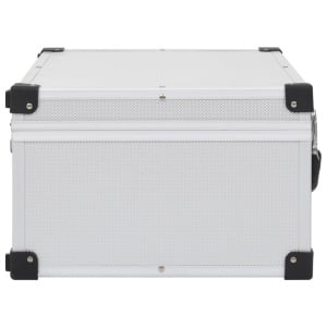 Casetă pentru 60 CD-uri, argintiu, aluminiu ABS - Img 4