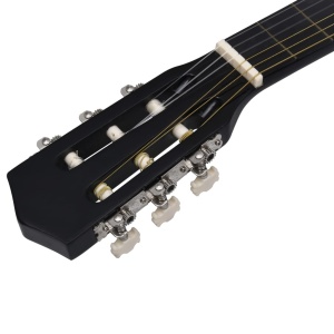 Chitară acustică occidentală decupată, cu 6 corzi, 38", negru - Img 4