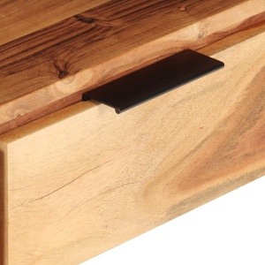 Comodă TV, 119 x 30 x 41 cm, lemn masiv de acacia - Img 5