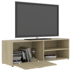 Comodă TV, stejar Sonoma, 120 x 34 x 37 cm, PAL - Img 8