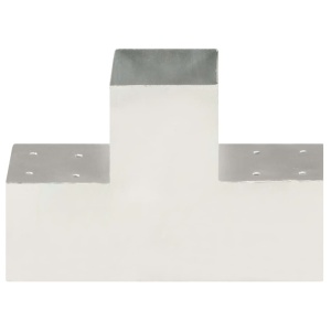 Conectori grindă, formă T, 4 buc, 101x101 mm, metal galvanizat - Img 3
