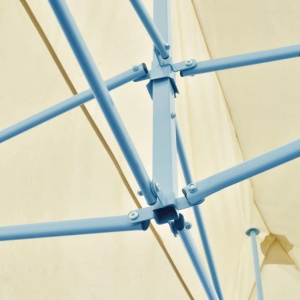 Cort de petrecere pliabil pop-up, crem, 3 x 6 m - Img 5