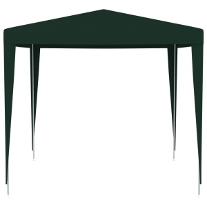 Cort de petrecere profesional, verde, 2,5 x 2,5 m, 90 g/m² - Img 4
