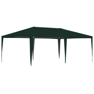 Cort de petrecere profesional, verde, 4 x 6 m, 90 g/m²