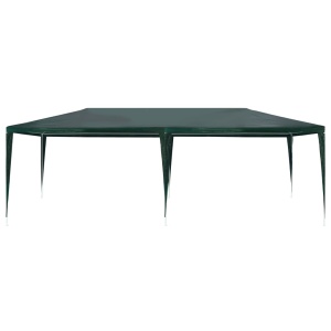 Cort de petrecere, verde, 3 x 6 m, PE - Img 2