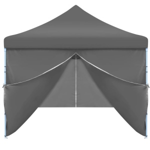 Cort petrecere pliabil cu 8 pereți laterali, antracit, 3 x 9 m - Img 12