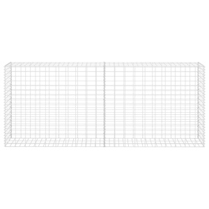 Coș gabion, 85 x 30 x 200 cm, oțel galvanizat - Img 3