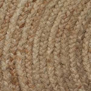 Covor din iută impletită, 150 cm, rotund - Img 2