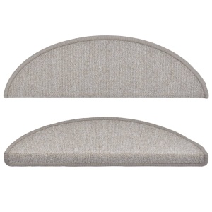 Covorașe de scări, 15 buc, gri taupe, 56 x 17 x 3 cm - Img 4