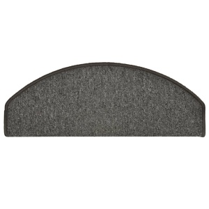 Covorașe pentru trepte scară, 15 buc., gri inchis, 65x24x4 cm - Img 5