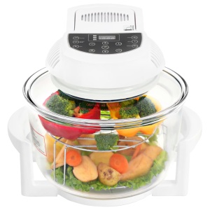 Cuptor pe convecție cu inel de extensie și cronometru 1400W 17L - Img 4