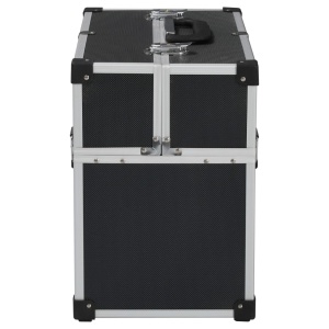 Cutie de scule, negru, 43,5x22,5x34 cm, aluminiu - Img 6