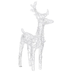 Decorațiune de Crăciun reni și sanie 240 leduri 130 cm acrilic - Img 6