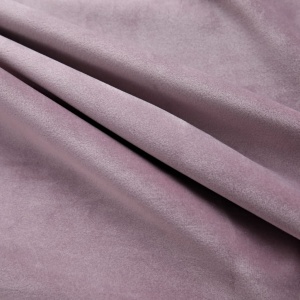 Draperii opace cu inele 2 buc. roz antichizat 140x225cm catifea - Img 3