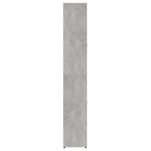 Dulap de baie, gri beton, 30 x 30 x 183,5 cm, PAL - Img 7
