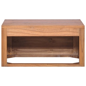 Dulap de baie suspendat, 60 x 45 x 30 cm, lemn masiv de tec - Img 6