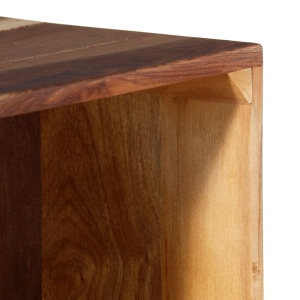 Dulap inalt, 40 x 32 x 122 cm, lemn masiv reciclat - Img 8
