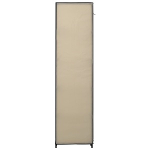 Dulap pliabil de haine, crem, 110x45x175 cm, textil - Img 8
