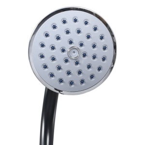 Duș solar de grădină, negru, 215 cm, 8 L - Img 5