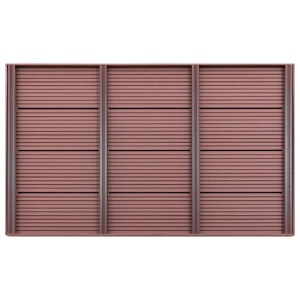 Element de podea pentru duș solar, 101 x 63 x 5,5 cm, WPC - Img 2