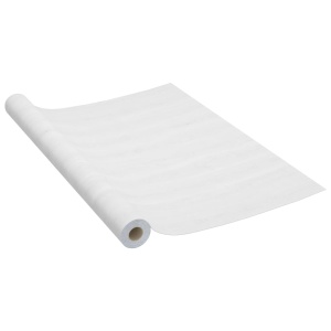 Folii mobilier autoadezive, 2 buc., lemn alb, 500 x 90 cm, PVC - Img 7