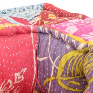 Fotoliu puf, model petice, material textil - Img 5
