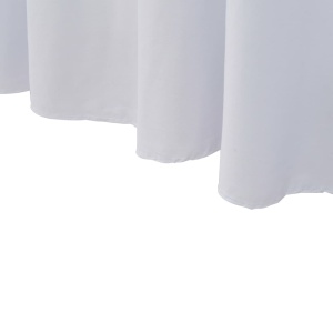 Huse elastice de masă lungi, 2 buc., alb, 120 x 60,5 x 74 cm - Img 5