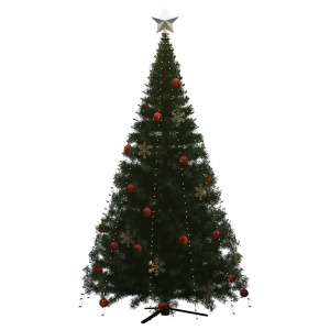 Instalație brad de Crăciun tip plasă cu 500 LED-uri IP44 500 cm - Img 6