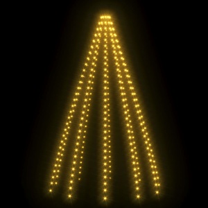 Instalație pom de Crăciun tip plasă cu 300 LED-uri IP44 300 cm - Img 4