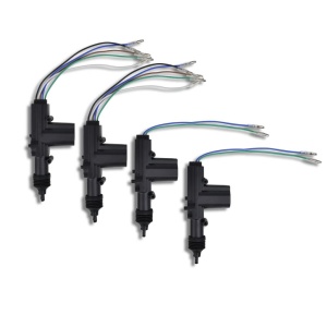 Kit inchidere centralizată auto, 2 chei VW/Audi/Skoda, 4 motorașe, 12V - Img 3