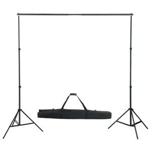 Kit studio foto cu fundal, lămpi și umbrele - Img 7