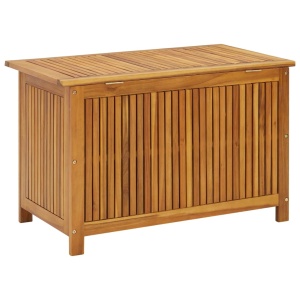 Ladă de depozitare grădină, 90x50x106 cm, lemn masiv de acacia - Img 8