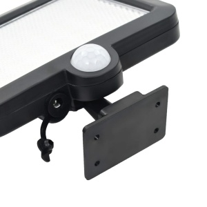 Lampă solară cu senzor de mișcare, lumini LED, alb - Img 5