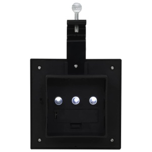 Lămpi solare de exterior, 12 buc., negru, 12 cm, pătrat, LED - Img 10
