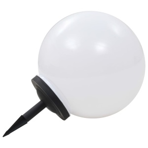 Lămpi solare de exterior, 2 buc., 40 cm, RGB, sferic, LED - Img 4