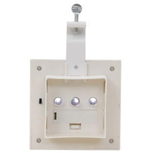Lămpi solare de exterior cu LED, 6 buc, alb, 12 cm, pătrat - Img 10
