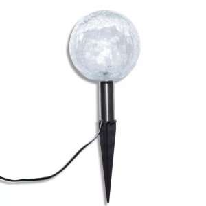 Lămpi solare grădină cu LED, 3 buc., țăruși &amp; panouri solare - Img 7