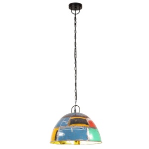 Lustră industrială vintage, 25 W, multicolor, 41cm, rotund, E27 - Img 2
