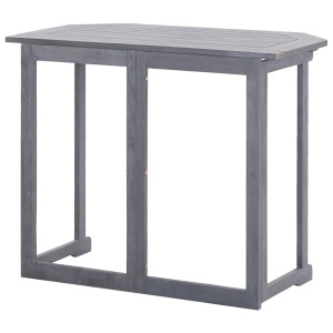 Masă de balcon pliabilă, 90x50x74 cm, lemn masiv de acacia - Img 3