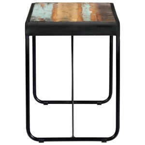 Masă de bucătărie, 118 x 60 x 76 cm, lemn masiv reciclat - Img 3