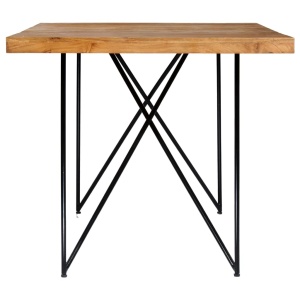 Masă de bucătărie, 180 x 90 x 76 cm, lemn masiv de acacia - Img 3