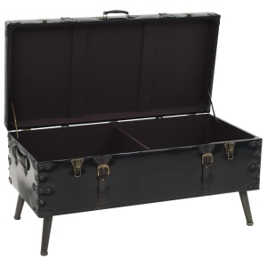 Masă de cafea din MDF și oțel 102x51x48 cm - Img 5