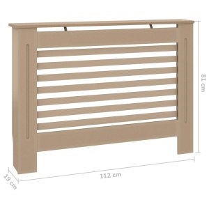 Mască de calorifer, 112 x 19 x 81 cm, MDF - Img 7
