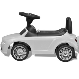 Mașină pentru copii fără pedale Bentley Alb - Img 4