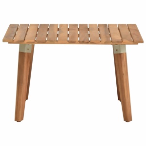 Măsuță de cafea de grădină, 60x60x36 cm, lemn masiv acacia - Img 2