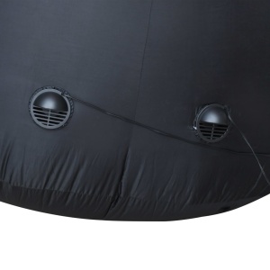 Moș Crăciun gonflabil, LED, IP44, 600 cm XXL - Img 6