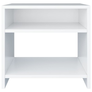 Noptiere, 2 buc., alb, 40 x 30 x 40 cm, PAL - Img 7